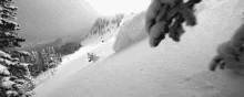 Snowboarding Down GIF - Mountain Snow Snowymountain GIFs