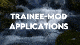 Trainee-mod Mod GIF - Trainee-mod Mod Application GIFs