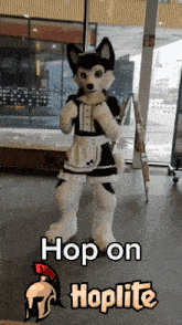 Hoplite Furry GIF - Hoplite Furry Hop On GIFs
