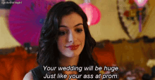 Anne Hathaway Bride Wars GIF - Anne Hathaway Bride Wars Your Wedding Will Be Huge GIFs