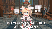 Do You Wanna Build A Snow Man Do You Want To Play GIF - Do You Wanna Build A Snow Man Do You Want To Play Singing GIFs