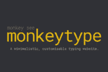 Monkey Monkeytype GIF - Monkey Monkeytype Typing GIFs