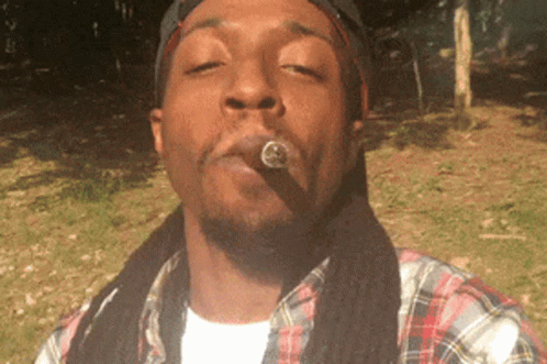 Black Guy Smoking Weed GIFs | Tenor