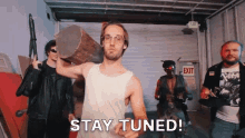 Stay Tuned Clint GIF - Stay Tuned Clint Wes GIFs