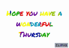 Weekday Happy Thursday GIF - Weekday Happy Thursday Cliphy GIFs