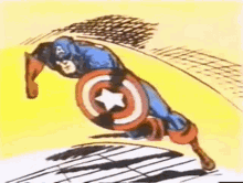 Captain America Fight GIF - Captain America Fight Shield GIFs