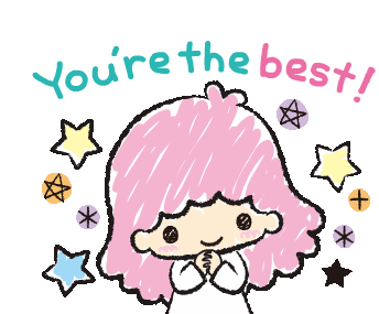 Stars Girl Sticker - Stars Girl You Are The Best Stickers