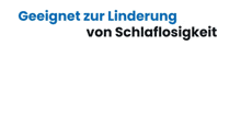 a pair of goggles with the words ' geeignet zur linderung von schlaflosigkeit ' on the bottom
