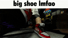Big Shoe White Shoe GIF - Big Shoe White Shoe Shoe GIFs