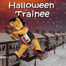 Halloween Trainee Halloween Gif GIF - Halloween Trainee Halloween Gif Halloween Witch GIFs