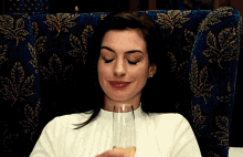 the hustle anne hathaway cheers yes agree