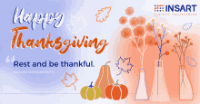 an advertisement for insert fintech engineers wishing a happy thanksgiving