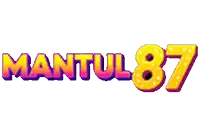 a colorful logo for mantul 87 with a yellow number 87