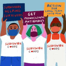 Survivors Helping Survivors Get Monoclonal Antibodies GIF - Survivors Helping Survivors Get Monoclonal Antibodies Action For Long Term Covid Now GIFs