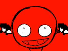 a black and red striped background with a red stripe in the middle