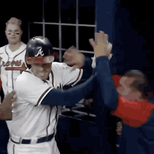 Atlanta Braves Freddie Freeman GIF - Atlanta Braves Freddie Freeman Braves  - Discover & Share GIFs