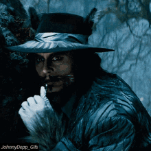 Johnny Depp Into The Woods GIF - Johnny Depp Into The Woods Big Bad Wolf GIFs
