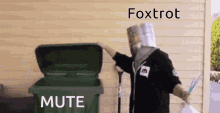 Funny Foxtrot GIF - Funny Foxtrot Garbage Can GIFs