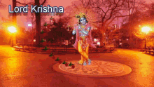 jaish krishna lord krishna changing colors flower
