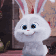 Snow Rabbit Gif GIF - Snow Rabbit Gif Talking GIFs