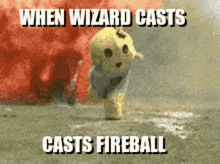 Dark And Darker Wizard GIF - Dark And Darker Wizard Fireball GIFs