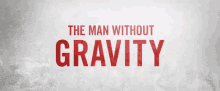 the man without gravity title sequence intro text netflix