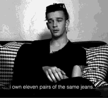 Matty Healy Jeans GIF - Matty Healy Jeans Eleven Pairs GIFs