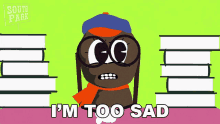 Im Too Sad South Park GIF - Im Too Sad South Park A Very Crappy Christmas GIFs