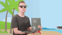 Stickergiant On Vacation GIF - Stickergiant On Vacation Ooo GIFs