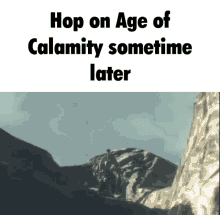 Hop On Age Of Calamity Kohga GIF - Hop On Age Of Calamity Kohga Master Kohga GIFs