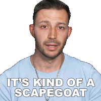 It'S Kind Of A Scapegoat Jay Mitchell Sticker