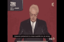 Lionel Jospin GIF - Lionel Jospin Démission GIFs