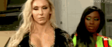 Charlotte Flair Annoyed GIF - Charlotte Flair Annoyed Rolling Eyes GIFs