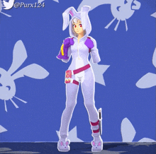 lexa fortnite bunny dance cute