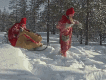 sleigh gifts presents sack fail