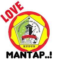 a logo for pendidikan islam qudsiyyah kudus is shown