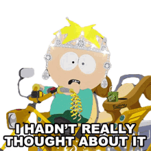 i hadnt really thought about it butters stotch south park s22e10 bike parade