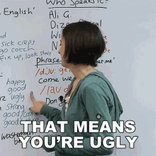 means ugly
