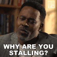 Why Are You Stalling Anthony Johnson GIF - Why Are You Stalling Anthony Johnson Black Hamptons GIFs