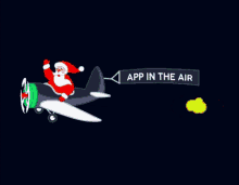 Santa Santa Claus GIF - Santa Santa Claus Fly GIFs