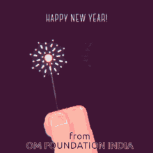 Omfoundationindia Happy New Year2023wishes GIF - Omfoundationindia Happy New Year2023wishes GIFs