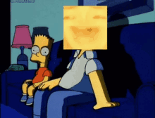 T10nat Simpsons GIF - T10nat Simpsons Couch GIFs