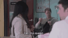 Thank U Peasant GIF - The Mindy Project Yes My Queen Morgan GIFs