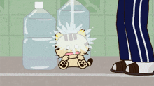 Tama And Friends Water GIF