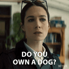 Do You Own A Dog Dove GIF - Do You Own A Dog Dove Bodkin GIFs