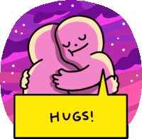 Hug Love Sticker - Hug Love Stickers