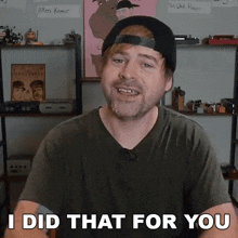 I Did That For You Jared Dines GIF - I Did That For You Jared Dines I Was Happy To Take That Off Your Plate GIFs