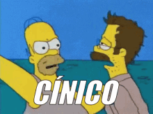 Cinico Cachetada Homero Simpsons GIF - Homero Simpsons Cynical GIFs