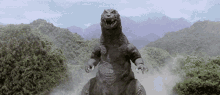 Godzilla Tail Whip GIF - Godzilla Tail Whip Whipping Tail GIFs