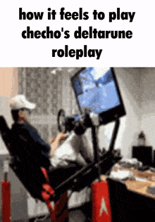 Checho'S Deltarune Roleplay Gaming GIF - Checho'S Deltarune Roleplay Checho'S Gaming GIFs